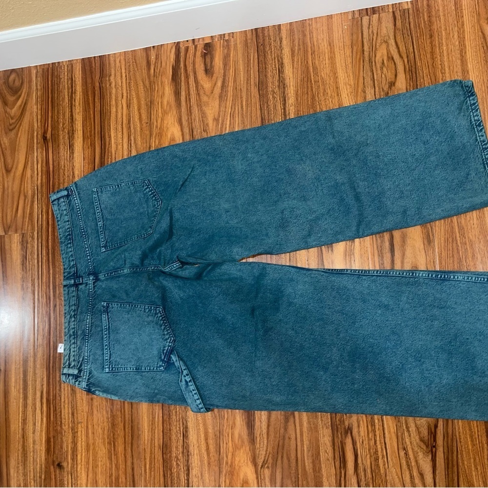 NWT asos design blue green dad jeans - Picture 5 of 6